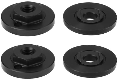 The Lord of the Tools 2 Paar M10 Kreissägeblatt-Flanschmutter 20 Mm Plattensatz 14 Mm Nut für Winkelschleifer