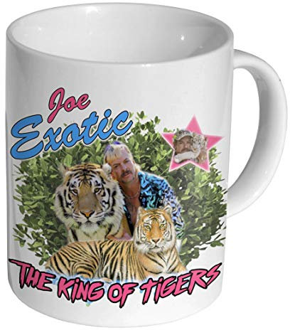 Tiger King Joe Exotic King of Tigers Keramik-Kaffeetasse