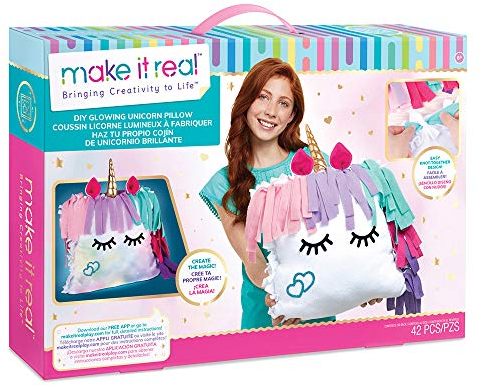 Leuchtendes Einhorn-Kissen