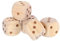 Holzwürfel XXL Spiel Würfel groß 6x6cm echt Holz für Senioren Kniffel Knobel