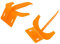 2 PZ für -2000E Elektrische Entsafter Ersatzteile Orange Entsafter Orange Entsafter Ersatzteile Schäler