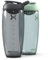 Promixx PURSUIT Protein-Shaker-Flasche 2er-Pack – Premium Protein Shaker Bottle – Langlebiger, Auslaufsicherer, Geruchsneutraler Shaker Becher – Graphitgrau, Seegrasgrün, 950ml