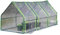 Mini Serre de Jardin Portable Transparente, Couverture de Maison Chaude en PVC Transparent Extérieur, Mini Serre pour Lit de Jardin Surélevé avec Couverture, N'inclut Pas Le Support(270*90*90CM)