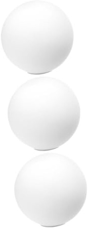 DOITOOL 3 Piezas Pantalla Bola Lechoso Cubierta De Farola Pantalla De Lámpara Blanca Pantalla De Globo Blanca Cubierta Del Accesorio De Iluminación Reemplazar Caparazón Acrílico