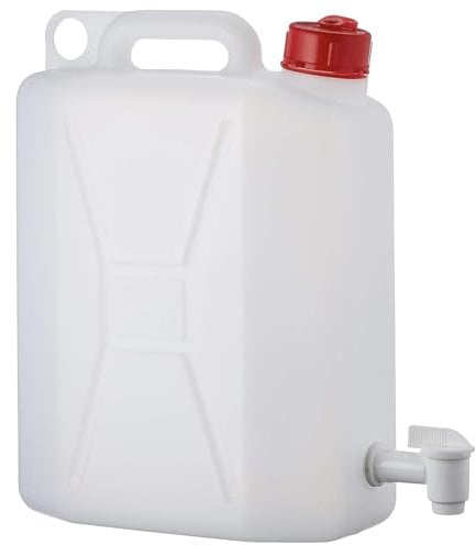 NG NICCOLAI TANICA IN PLASTICA BIANCA CON RUBINETTO PER LIQUIDI E ALIMENTI VARIE MISURE (10 E 20 LITRI) (10 LITRI)