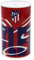 CyP Brands Atlético de Madrid- Hucha de Metal, Sellada, Hucha Grande, Color Rojo, Producto Oficial