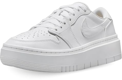 Nike Air Jordan 1 Elevate Low Damen Trainers DH7004 Sneakers Schuhe (UK 6.5 US 9 EU 40.5, White White White 111)