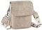 letech+ Crossbody Handy Umhängetasche Damen,PU Leder Handytasche zum Umhängen mit Geldbörse Tasche damen Phone bag Kleine Tasche Geschenke für Frauen zum Geburtstag Weihnachten Hellgrau