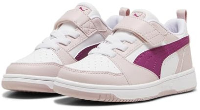 PUMA Sneakers Rebound V6 Lo per Bambini 35 Mauve Mist Magenta Gleam White Pink