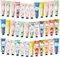 Handcreme Geschenkset, 36 Pack Mini Handcreme Frauen Kleine Dankeschön Geschenke Hände Fuß Feuchtigkeitscreme Weihnachtsgeschenke Handcreme für Sehr Trockene Hände, 1080ml