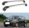 FQYZJDCZ Dachgepäckträger Querträger für Carens(5seats) 2007-2012, Auto Dachgepäckträger Querträger Dachreling Schienen Träger Halter Zubehör,C-Silver Black