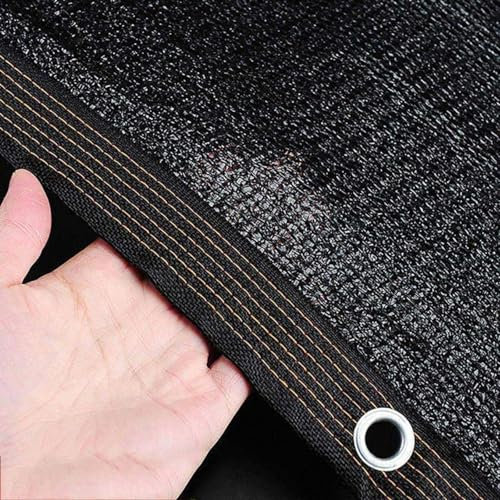 PanHuiWen Voiles D'Ombrage Toile D'Ombrage Filet D'Ombrage pour Serre De Jardin Voile D Ombrage Rectangulaire Impermeable Accessoire pour Voile D'Ombrage Noir,2x3m