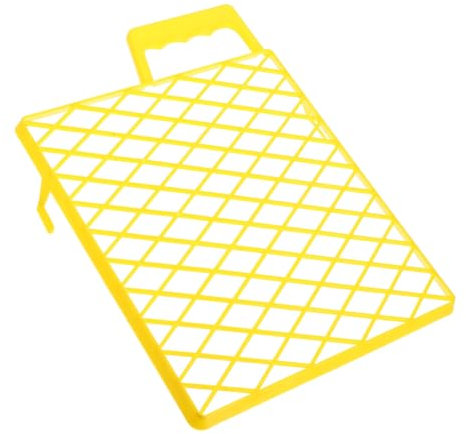 SHINEOFI Plastic Paint Screen Grid and Paint Roller Tray Grid Pad for Bucket 8.5-inch Painting Mesh Filter Suitable for Home