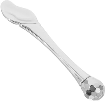 Augencreme Stift aus Zinklegierung, Silber, Tragbar für Pflege