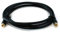 Monoprice 103031 6 ft 75 Ohm cuadrete CL2 Cable coaxial con f Tipo de Conector, Color Negro