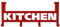 WENKO 4368090100 Küchengarderobe Kitchen, rot