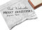 Stempel Weihnachtsstempel FROHE WEIHNACHTEN Merry Christmas Joyeux Noel - Textstempel 3 Sprachen Karten Geschenkanhänger Weihnachtsdeko- zAcheR-fineT
