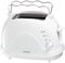 Bomann Toaster TA 246 CB, 2 Scheiben-Toaster, Brötchenaufsatz, Auftau-/Aufwärm-/Schnellstoppfunktion, 700 Watt, Weiß