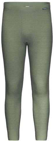Ammann Herren Hose lang mit Eingriff Jeans 3er Pack Größe 5, Farbe forst