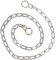 Lange Kette Ersatz Bad/Spültisch chrom – 450 mm Badezimmer/Küche Plug Kordel