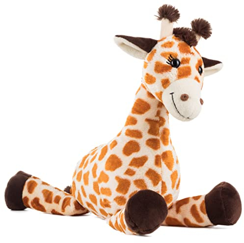 Schaffer 5563 Plüsch-Giraffe Bahati, Braun,Höhe - 36 cm
