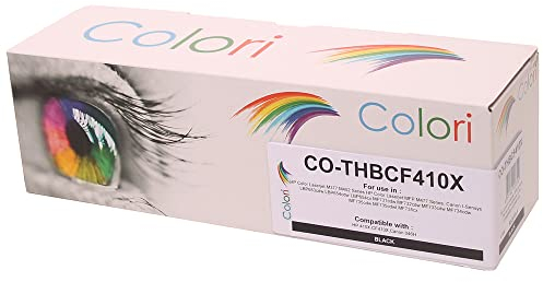 Colori Kompatibler Toner für HP 410X CF410X 410A CF410A Schwarz für HP Color Laserjet Pro MFP M377 M377dw M452 Series M452dn M452dw M452nw MFP M477 M477fdn M477fdw M477fnw