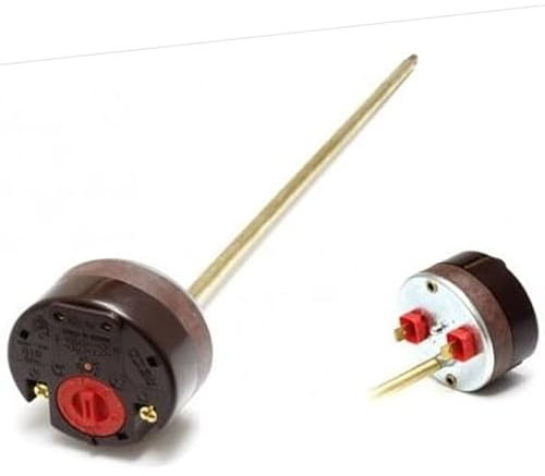 REPORSHOP - Termostato Termo Electrico 20-70 Grados Con Seguridad Bulbo 6x270mm Standard