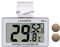 GXSTWU Reptile Hygrometer and Thermometer High LCD Display Temperature Humidity Meter Gauge with Hook for Reptile Tanks, Terrariums, Vivariums (1pack)