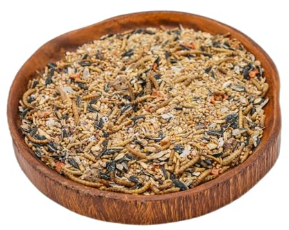 Anhaltiner Wachtelfutter 5kg Vogelfutter Hühnerfutter eigene Herstellung aus Deutschland Körnerfutter mit Protein durch Seidenraupen