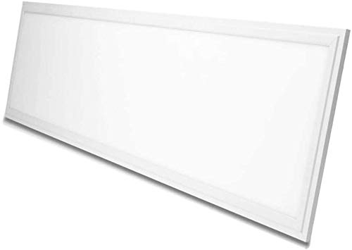 VBLED© LED Panel Deckenleuchte Dimmbar 120x30cm Ultraslim Modern 36W Neutralweiß 4000K Deckenlampe mit PMMA Lichtleiter und weißer Rahmen