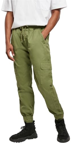 Urban Classics Herren Military Jogg Pants Trainingshose, newolive, 4XL