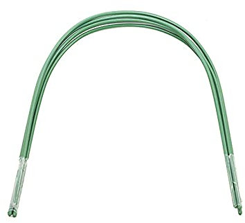 YQYAZL 10 Stück Gewächshausreifen, Folientunnel, Hochbeet, Gewächshausreifen, Gartenreifen, Tunnel-Unterstützung für Garten, Stoff, Pflanzenstütze, 50 x 47 cm