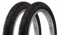 FK Cycling Par de Cubiertas Wanda 20 x 1.5, Bicicleta Plegable. Color Negro, 2 Unidades (20x 1.5)