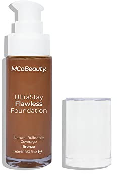 MCoBeauty UltraStay Flawless Foundation – Bronze für Frauen 33,5 g Foundation