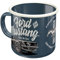 Nostalgic-Art Tasse rétro en émail, Ford Mustang - The Boss – Idée de cadeau pour fans d'automobiles, Mug de camping, Design vintage, 360 ml 43225
