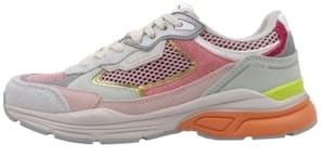 Pepe Jeans Dave Rise Leder Turnschuhe rosa