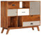 BaraSh Sideboard 115 x 35 x 86 cm Sideboard Wohnzimmer Schrank Flur Schrank KüChe Sideboard Flur Wohnzimmerschrank Akazienholz Massiv