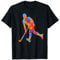 Feldhockey Bunter Hockeyspieler Kinder Hockey Jungen T-Shirt