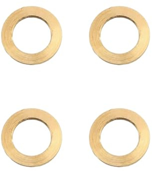 4PCS Saw Blade Bushings, 5/8 to 10mm Brass Adapter Bushing Washers, Thickness of 1mm