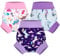 FLYISH DIRECT Pañal de Natación Bebés Reutilizable, Pañales para Piscina Elásticos, 3 Pares de Pañal Bañador Bebés Reutilizable para Niños y Niñas, 3-4 años, Morado