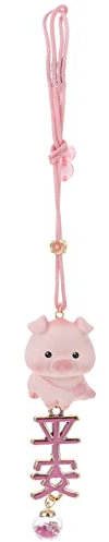 Amosfun 1 STK Anhänger Pendant kollegen car Key Chain zinkleimverband car Decoration Autozubehör Damen Ornament hängende Verzierung Kette Abs Auto-Hängedekoration Zinklegierung