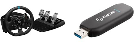 Logitech G G923 Volant & Elgato Cam Link 4K