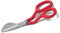 Forbici per moquette da 17,8 cm, impugnatura ergonomica per moquette, punzonatura, rifilatura, tappezzeria