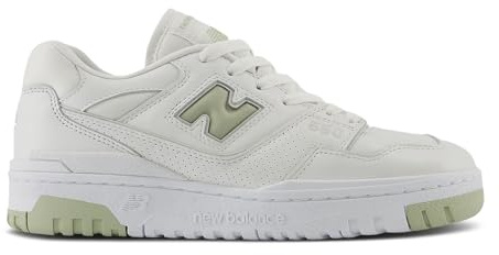 New Balance Women's 550 Sneakers, Reflection/Light Green, 7.5 UK