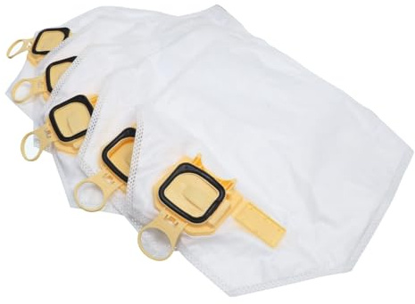 Bag Lady Microfibre Dust Bags (Pack of 5) for Vorwerk Kobold VK140 VK150 Vacuum Cleaner Dust Bags Replacement High Filtration Powerful Suction Allergy Relief Compatible Hoover FP140