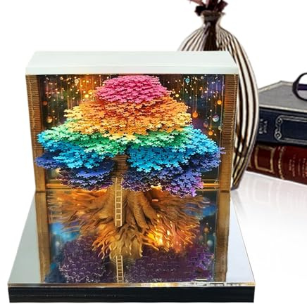 3D Desktop Kalender Dekorative Termin- und Eventplanung