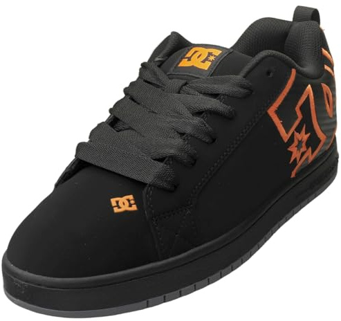 DC Shoes Court Graffik Black/Orange Größe EU 44