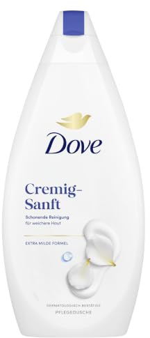Dove Pflegedusche Cremig-Sanft Pflegedusche mit dermatologisch bestätigter Formel für weichere Haut 450 ml