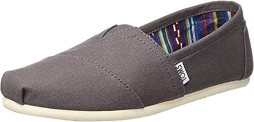 TOMS Herren Ash Leinwand Classic Espadrilles-UK 9