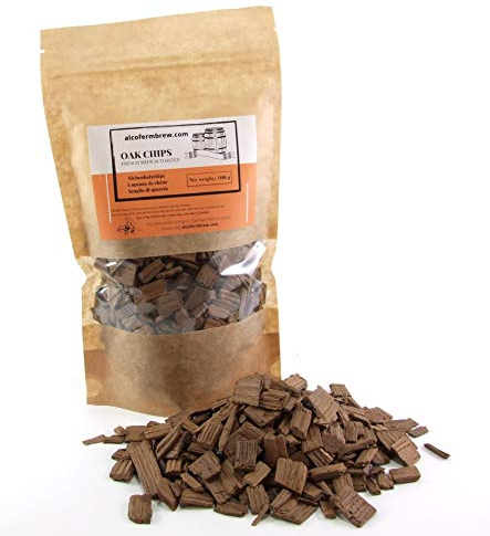 Scaglie di Quercia Francese 100g Media Tostatura – Aromi Naturali per Vino e Birra – Maturazione in Legno di Quercia